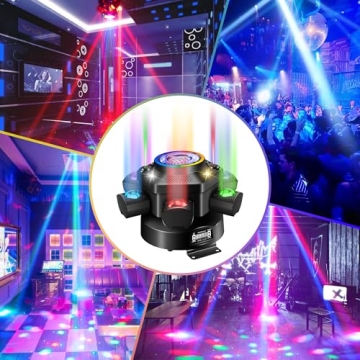 Sklydron Moving Head DJ Lights with Kaleidoscope Effects
