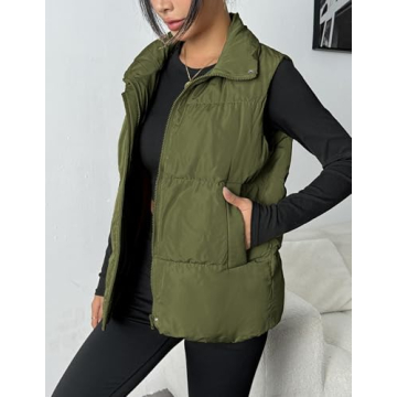 Zeagoo Puffer Vest for Women - Lightweight & Warm