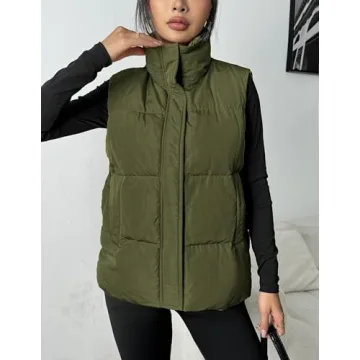 Zeagoo Puffer Vest for Women - Lightweight & Warm