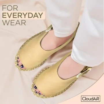 Stylish Selina Espadrille Wedge Sandals for Women