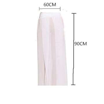 Bhbuy Womens Bikini Swimsuit Beach Dress Skirts Sheer Sarong Beach Swimwear Wrapped Cover up (White)