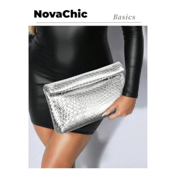 Floerns Women's Stylish Square Evening Handbag