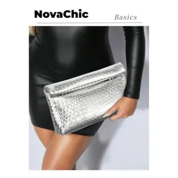 Floerns Women's Stylish Square Evening Handbag