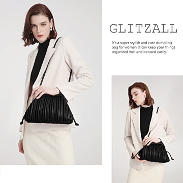 GLITZALL Trendy Clutch and Dumpling Bag for Women