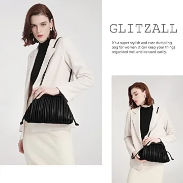 GLITZALL Trendy Clutch and Dumpling Bag for Women