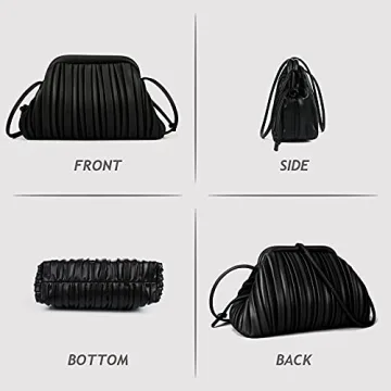 GLITZALL Trendy Clutch and Dumpling Bag for Women