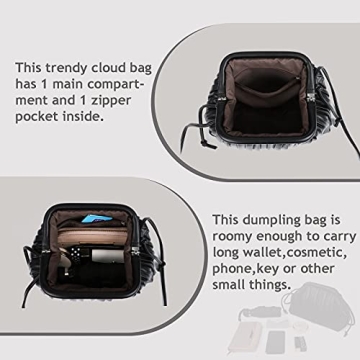 GLITZALL Trendy Clutch and Dumpling Bag for Women