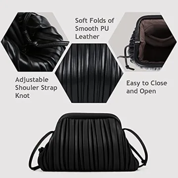 GLITZALL Trendy Clutch and Dumpling Bag for Women