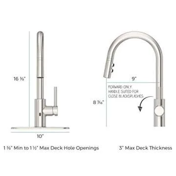Pfister Stellen Touchless Kitchen Faucet with Pull Down Sprayer