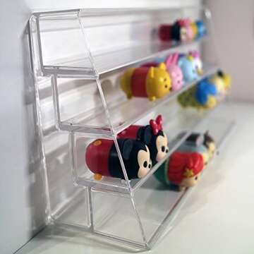 STORi Clear Plastic Multi-Level Craft Organizer