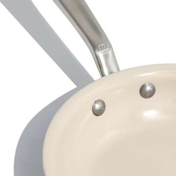 Made In Cookware - 8" Nonstick Ceramic Frying Pan - 5 Ply Stainless Clad - Professional Cookware - C...