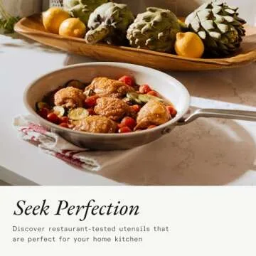 Made In 8-Inch Nonstick Ceramic Frying Pan for Healthy Cooking