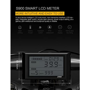 Bezior X Plus Electric Bike - 1500W Motor and Removable Battery