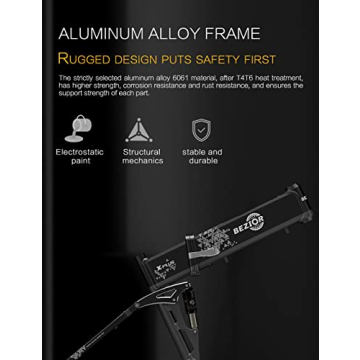 Bezior X Plus Electric Bike - 1500W Motor and Removable Battery