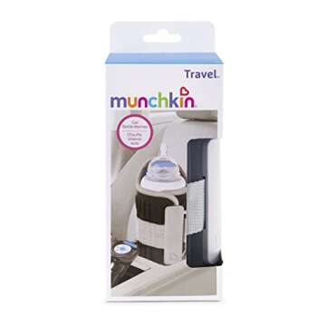 Munchkin Travel Car Baby Bottle Warmer, Grey
