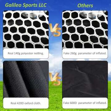 Golf Hitting Practice Nets and Turf Mat Tees for Backyard Driving Gift for Mens Real Indoor Golf Lovers Balls Hitting Driving Nets for Indoor Outdoor Garage Use Golfing Swing Training Impact Cages