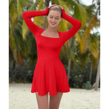 Stylish OQQ A-Line Mini Dress for Casual or Party Wear