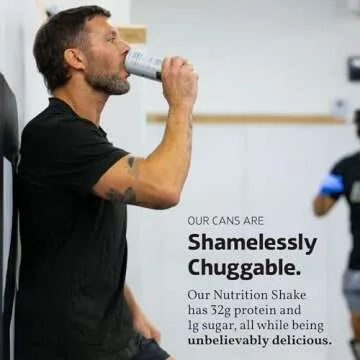 Slate Milk - High Protein Nutrition Shake - Milk Chocolate - 32g Protein, 1g Sugar, 150 Calories, 2g Net Carbs - Lactose Free - No Added Sugar - Breakfast Boost, Post Workout - 11 fl oz, 12 Cans