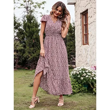 PRETTYGARDEN Summer Maxi Dress for Women 2024 Casual