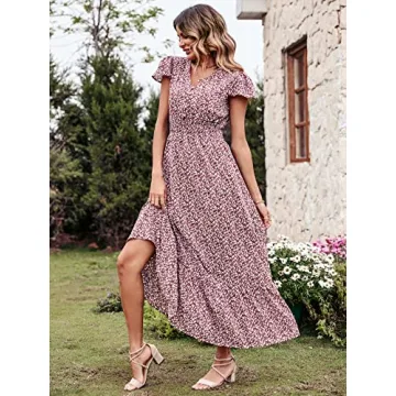 PRETTYGARDEN Summer Maxi Dress for Women 2024 Casual