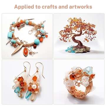 FIRMERST 16 Gauge Copper Wire for Jewelry Making Flexible Dead Soft 150 Feet