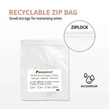 FIRMERST 16 Gauge Copper Wire for Jewelry Making Flexible Dead Soft 150 Feet