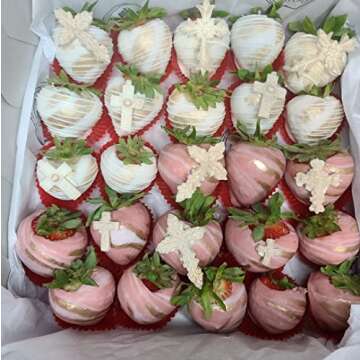 JeVenis 3 PCS Baptism Cake Decorations Cross Cake Mold Cross Mold Baptism Cake Toppers for Baptism Party Supplies