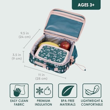 Bentgo Kids Lunch Bag - Durable & Insulated Lunch Bag for Kids