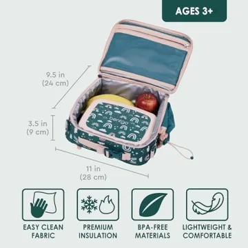 Bentgo Kids Lunch Bag - Durable & Insulated Lunch Bag for Kids