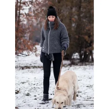 Warm Fleece Lined Leggings for Women - High Waisted