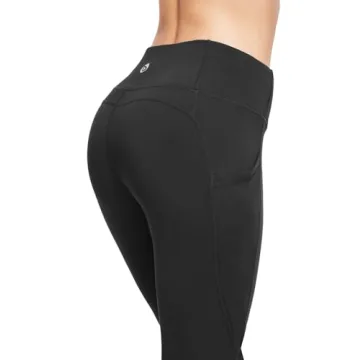 Warm Fleece Lined Leggings for Women - High Waisted