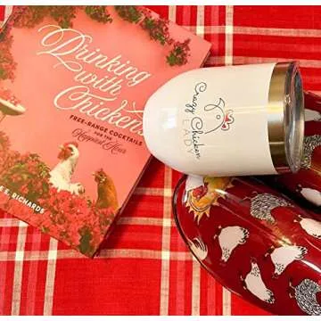 Sloggers Waterproof Garden Shoe for Women – Outdoor Slip-On Rain and Garden Clogs with Premium Comfort Support Insole, (Original Chicken Red), (Size 8)