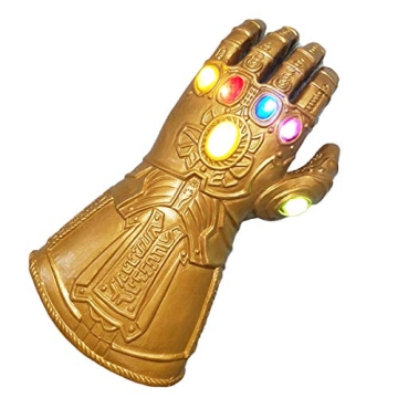 Light Up LED Kid Infinity Gloves for Cosplay and Fun Adventures