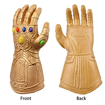 Light Up LED Kid Infinity Gloves for Costume Fun