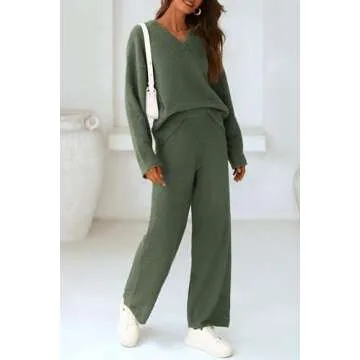 Women's Pullover Sweater Set for Cozy Fall and Winter