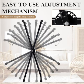 Adjustable Height Keyboard Stand for Easy Transport