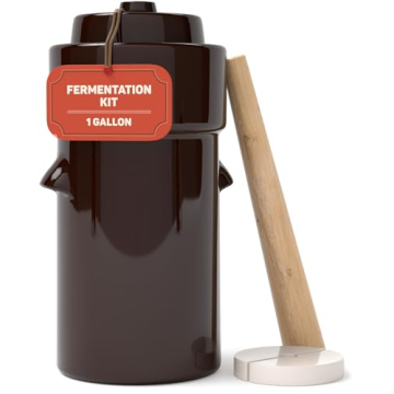 Kenley Fermentation Crock 1 Gallon - Your Home Fermenting Essential