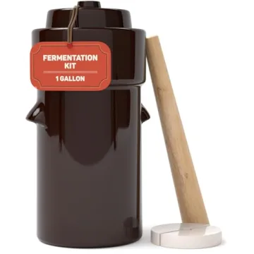 Kenley Fermentation Crock 1 Gallon - Your Home Fermenting Essential