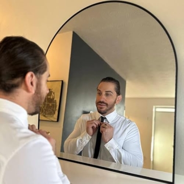 Luxury Arched Mirror for Wall - Modern Home Decor