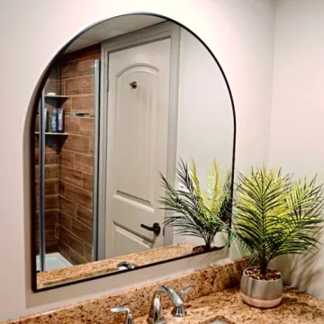 Luxury Arched Mirror for Wall - Modern Home Decor