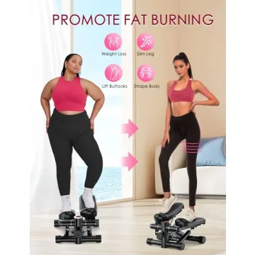 KitGody Mini Stepper with Resistance Bands for Home