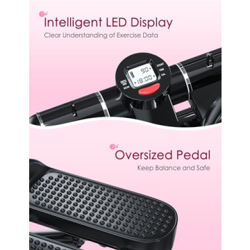 KitGody Mini Stepper with Resistance Bands for Home