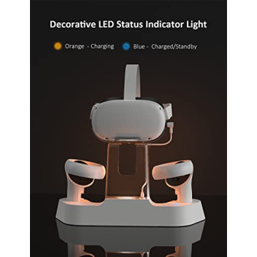 NexiGo Enhanced Charging Dock for Oculus Quest 2