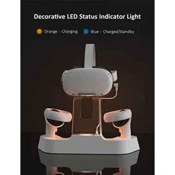 NexiGo Enhanced Charging Dock for Oculus Quest 2