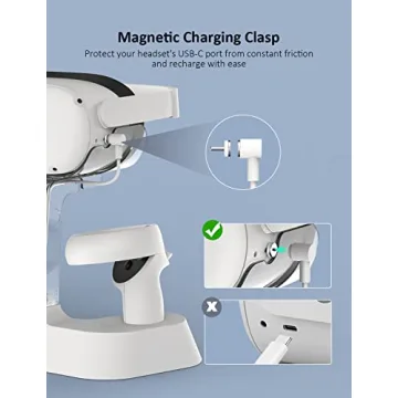 NexiGo Enhanced Charging Dock for Oculus Quest 2