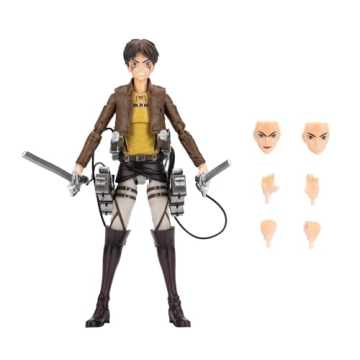 Eren Jaeger 6.5-Inch Anime Figure with Accessories