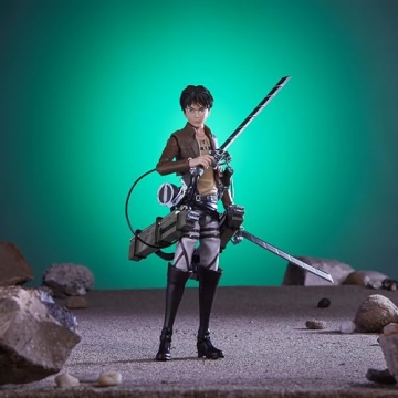 Eren Jaeger 6.5-Inch Anime Figure with Accessories