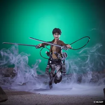 Eren Jaeger 6.5-Inch Anime Figure with Accessories
