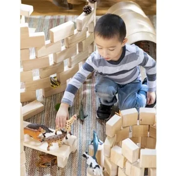 Guidecraft Unit Blocks Set D 135 Piece STEM Toy