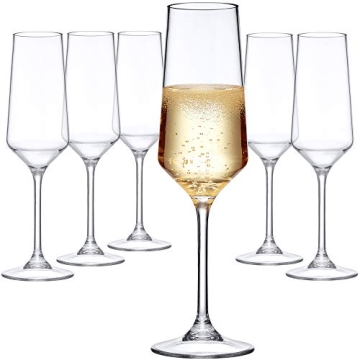 Unbreakable Tritan Champagne Flutes for Every Occasion